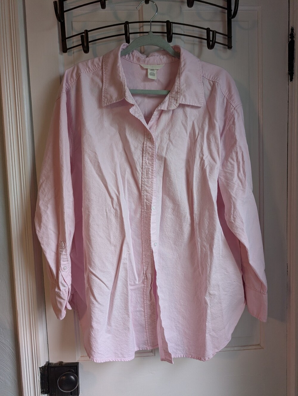 H&M Oxford Button Down Shirt, Women's XL